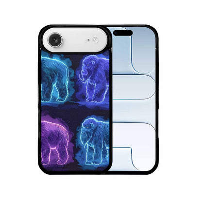 iPhone 17 Air Case — Watercolor Cryptid Folklore Yeti Watercolor Abstract, Custom Made Phone Cover