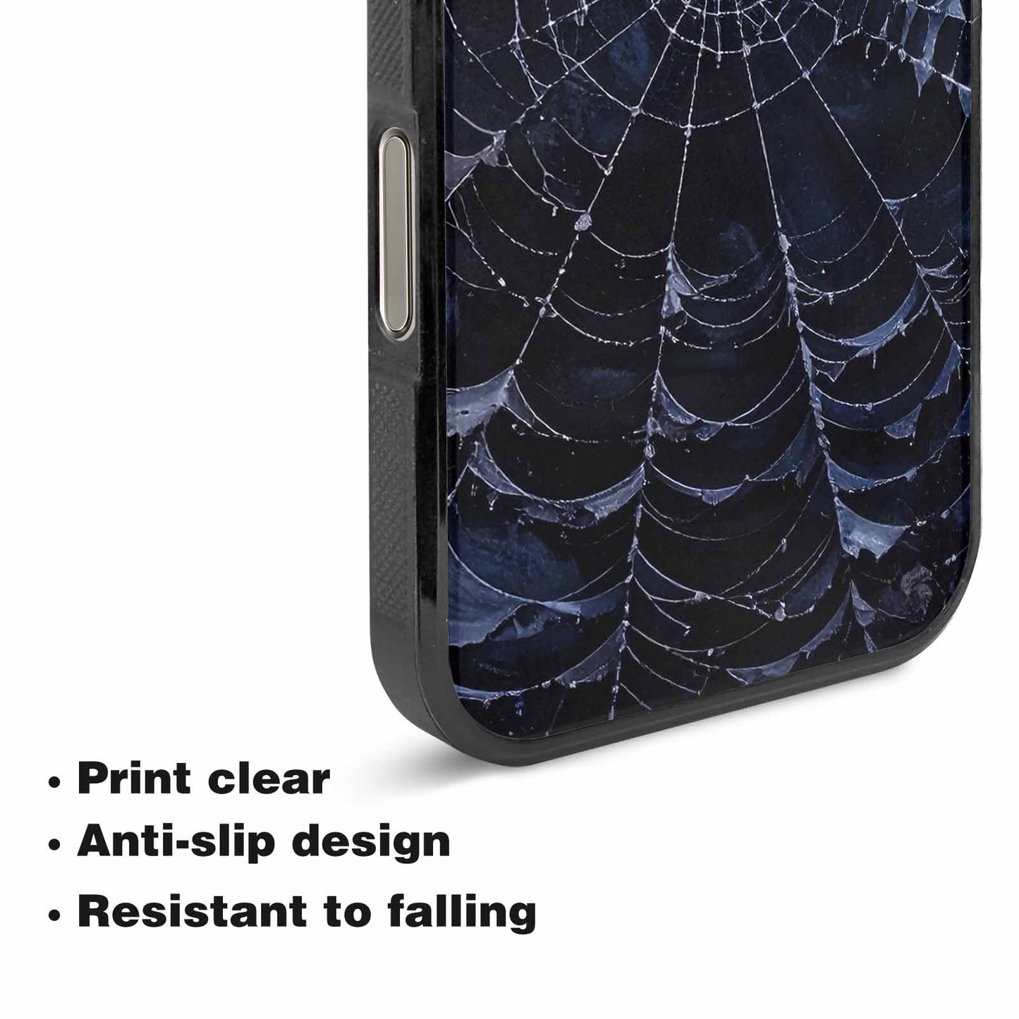 iPhone 16 Pro Max Case — Spider Web Gothic Spider Web Gothic, Custom Print Case Cover