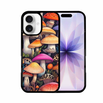 iPhone 17 Case — Mushrooms Pattern Hundreds Of Original Art, Custom Print Case Cover