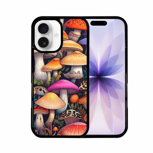 iPhone 17 Case — Mushrooms Pattern Hundreds Of Original Art, Custom Print Case Cover