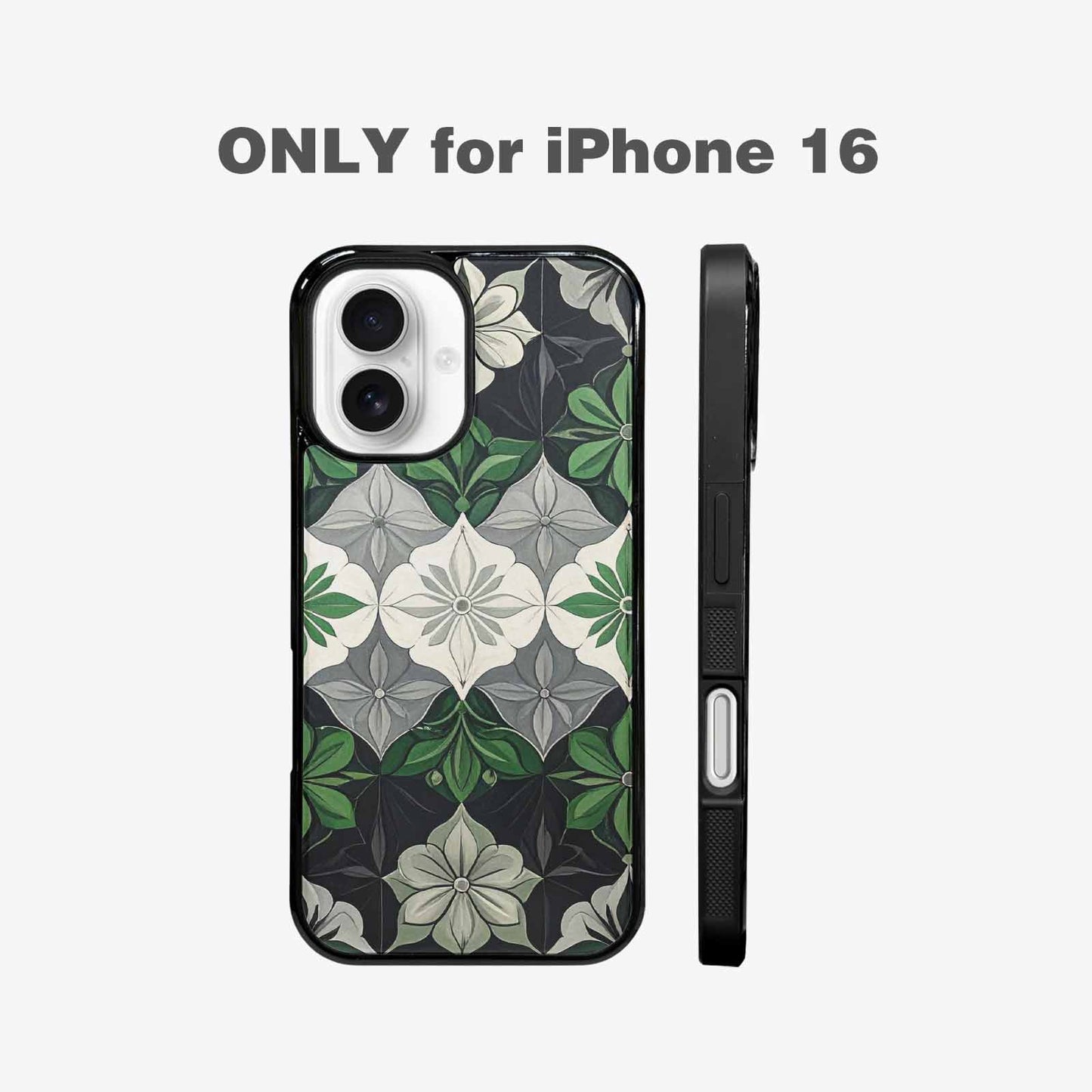 iPhone 16 Case — Aromantic Flag Color Theme Small Rainbow, Custom Art Phone Cover