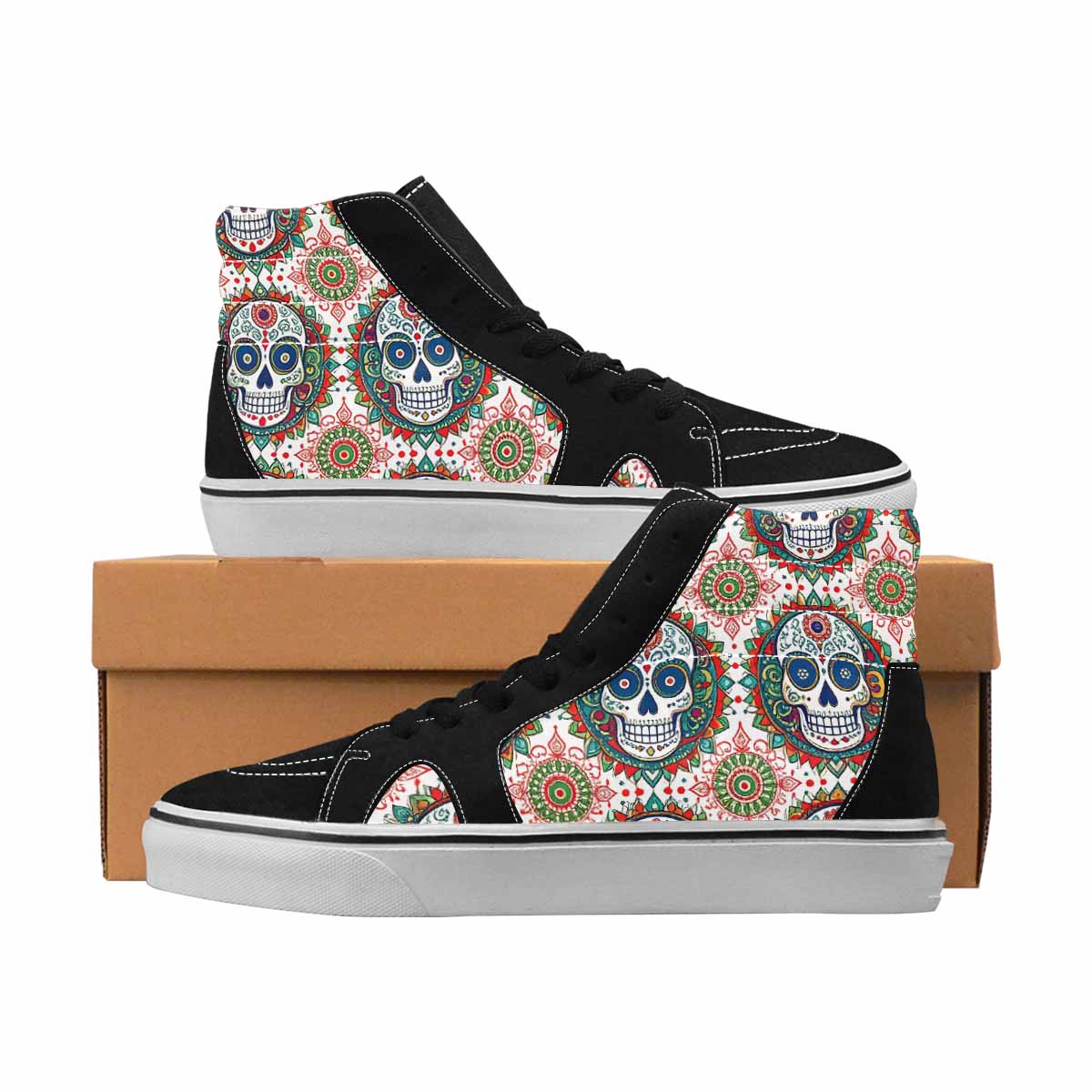 MEN'S Vibrant Skull Pattern 29 Ferion