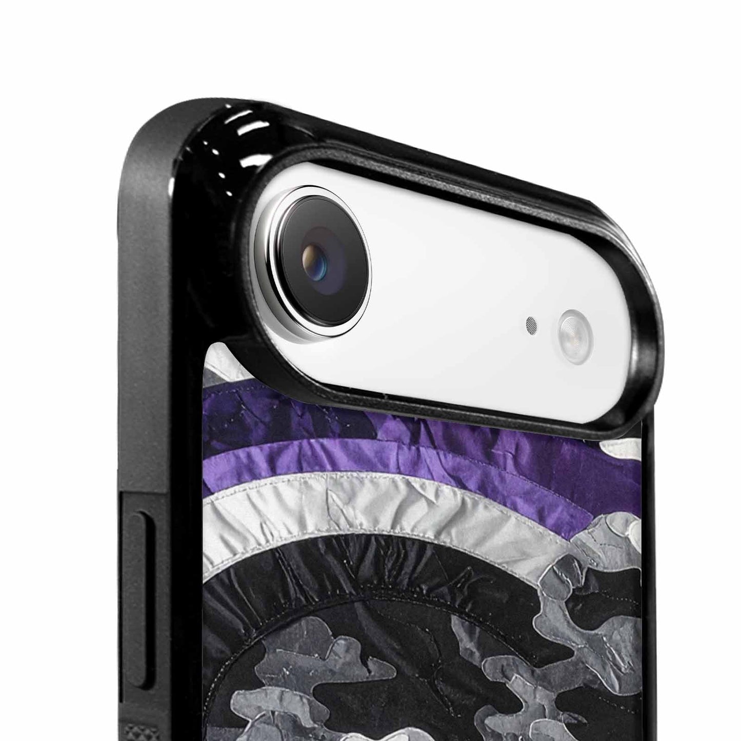 iPhone 17 Air Case — Vivid Camo Asexual Pride Camo, Custom Made Phone Cover