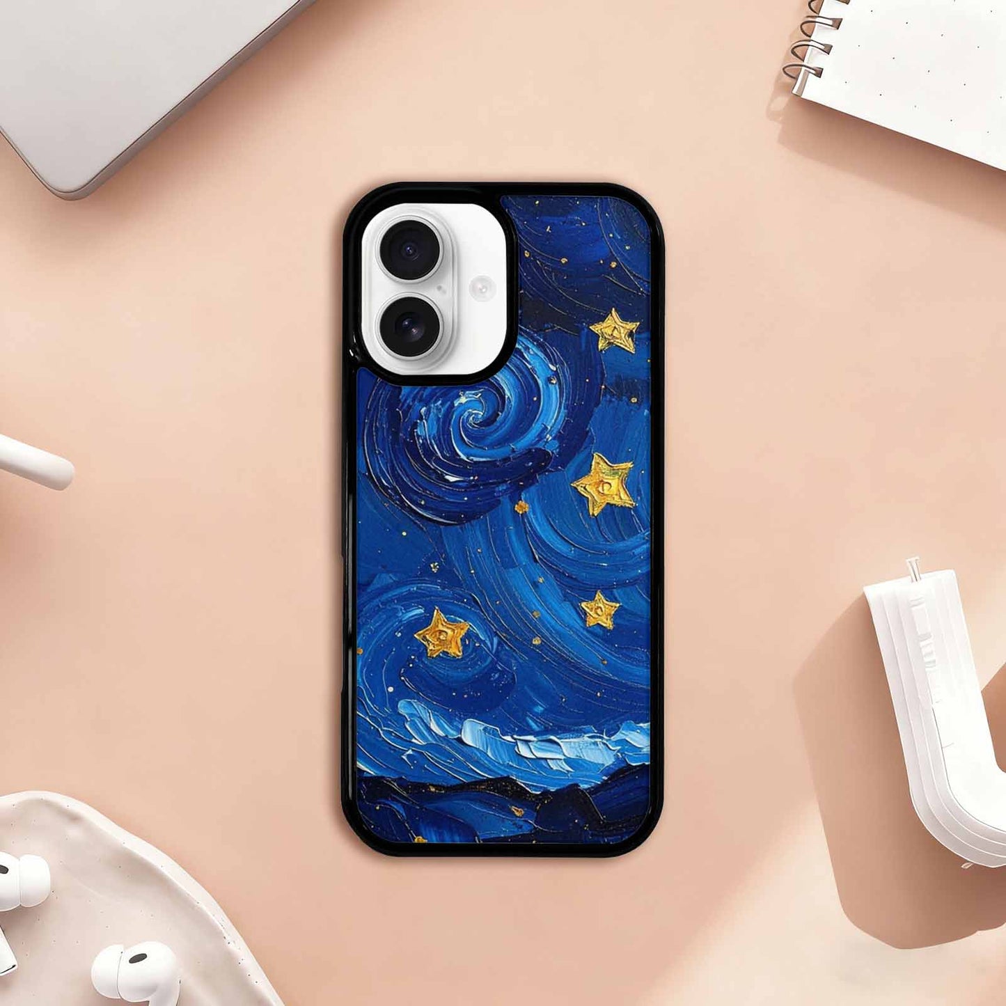 iPhone 17 Case — Starry Night Galaxy Space, Customized Protective Case
