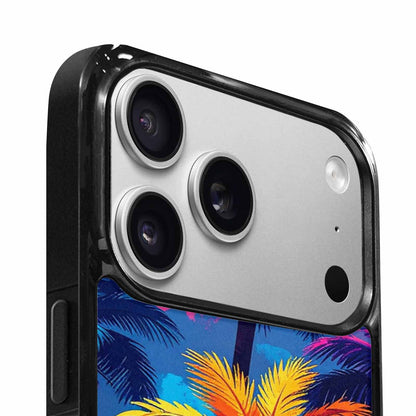 iPhone 17 Pro Max Case — Chrome Bling Palm Original Art, Original Design Phone Case