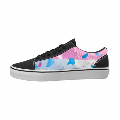 MEN'S Pride Canvas Statement Kaleidoscope Custom Canvas Shoes