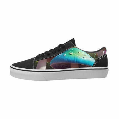 MEN'S Mushrooms Canvas Original Design Dreamcore Custom Print Sneakers