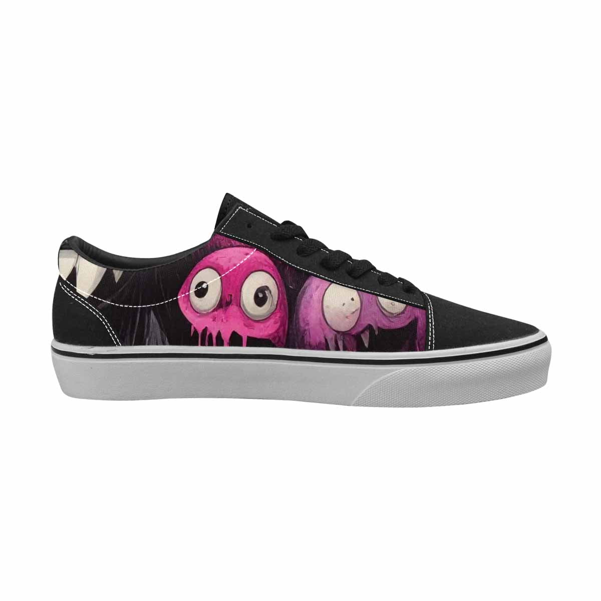 WOMEN'S Monsters (general) Lace-Up Canvas Aesthetic Custom Shoes