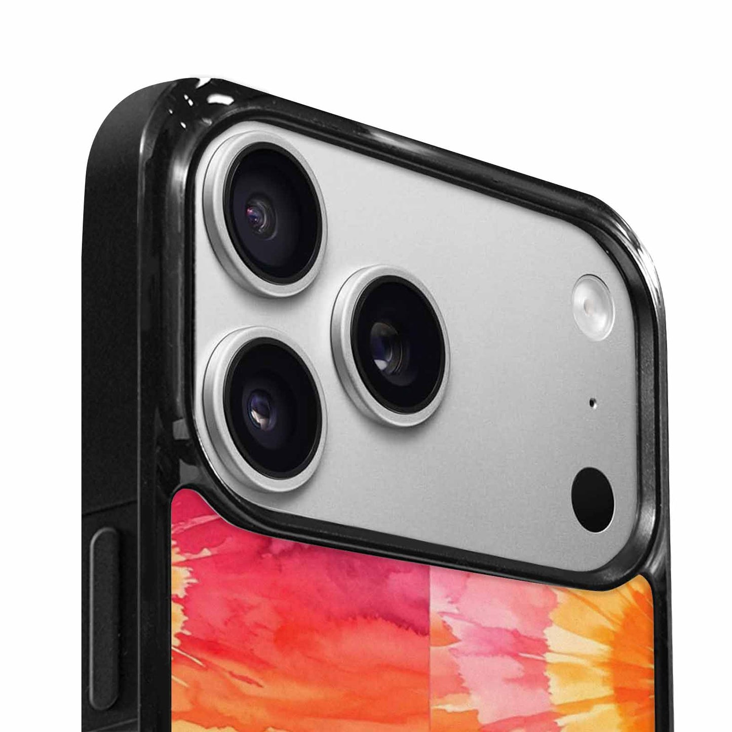 iPhone 17 Pro Case — Tie Dye Sunset Wash Blended Tie, Custom Print Case Cover