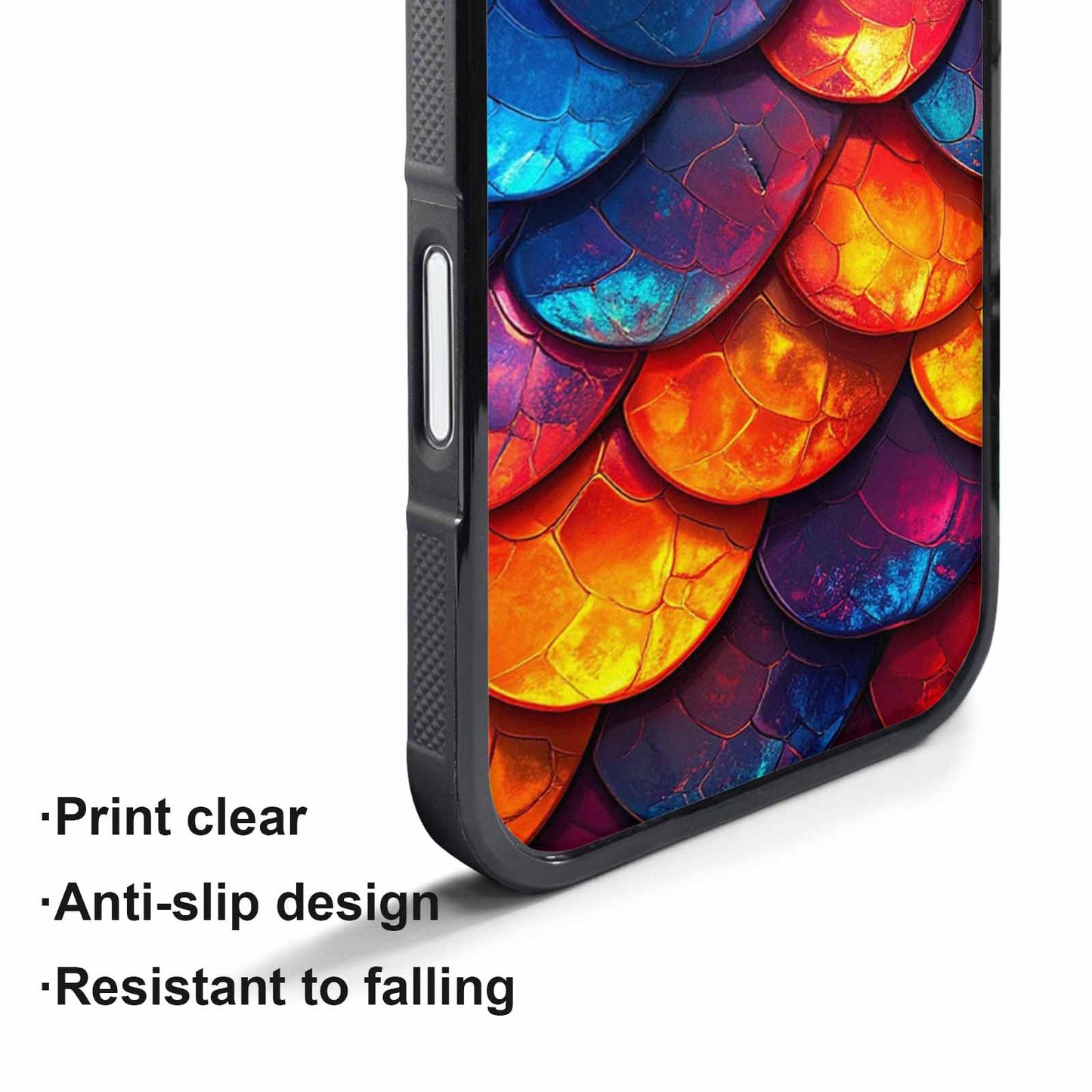 iPhone 17 Pro Case — Snake Print Dark Seamless Pattern Animal, Custom Phone Case