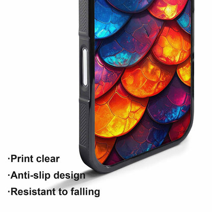 iPhone 17 Pro Case — Snake Print Dark Seamless Pattern Animal, Custom Phone Case