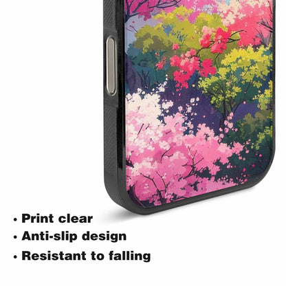 iPhone 16 Pro Case — Cherry Blossom Branch Cherry Blo, Custom Art Phone Cover