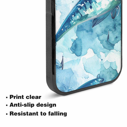 iPhone 15 Case — Fishing Lure And Hook Pattern Seamless, Original Design Phone Case