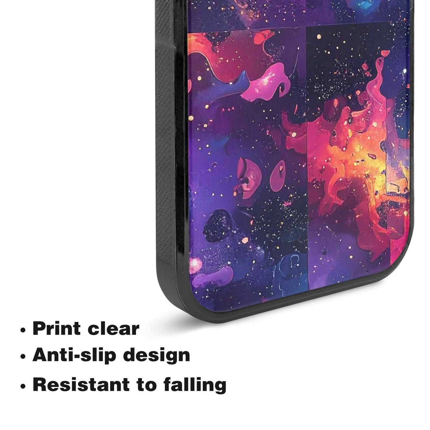 iPhone 15 Plus Case — Cosmic Creature And Object Mashup Pattern, Custom Print Case Cover