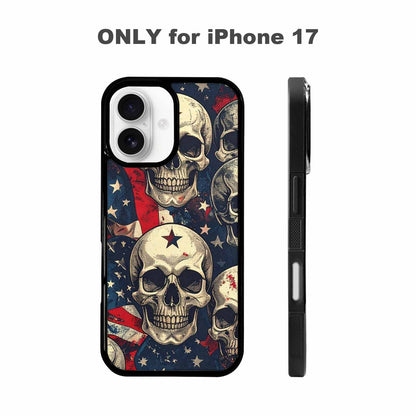 iPhone 17 Case — Skull Dark Art Gothic Print Gothic, Unique Phone Case Design