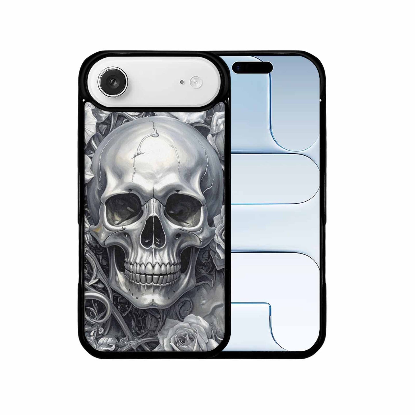iPhone 17 Air Case — Seamless Tileable Pattern Of Overlapping Gothic, Custom Art Phone Cover