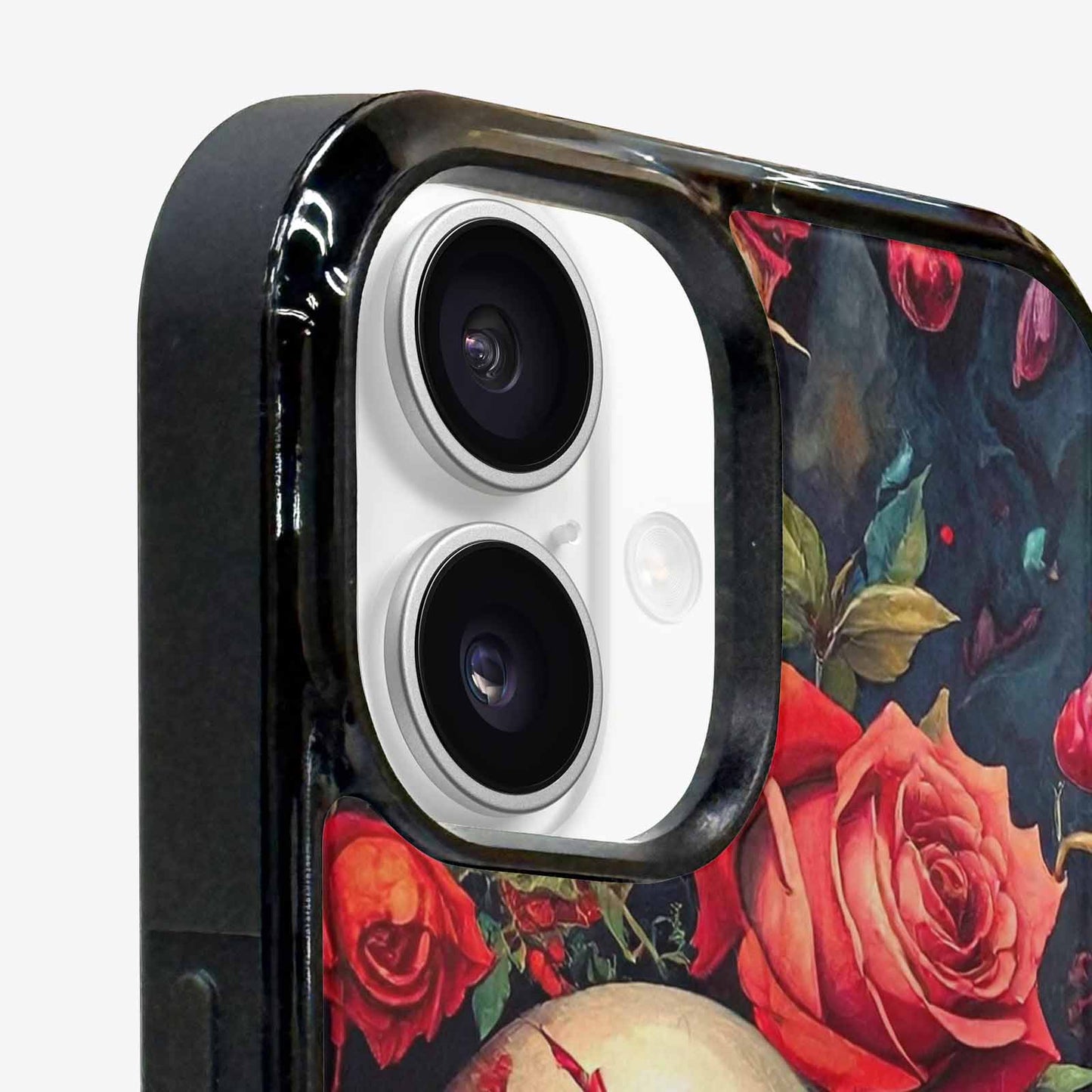 iPhone 16 Case — Skulls And Rosesmelting Skulls A Agl, Custom Made Phone Cover