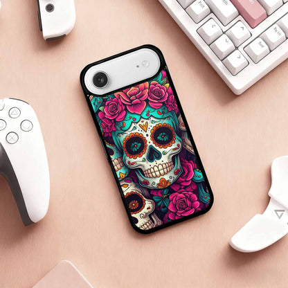 iPhone 17 Air Case — Skull Dark Art Gothic Print Gothic, Customized Protective Case