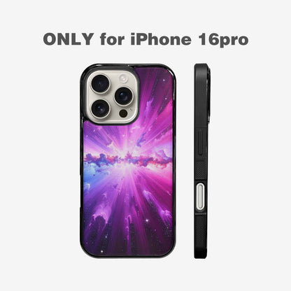 iPhone 16 Pro Case — Galaxy Nebula Galaxy Nebula Burs Jug, Custom Printed Phone Case