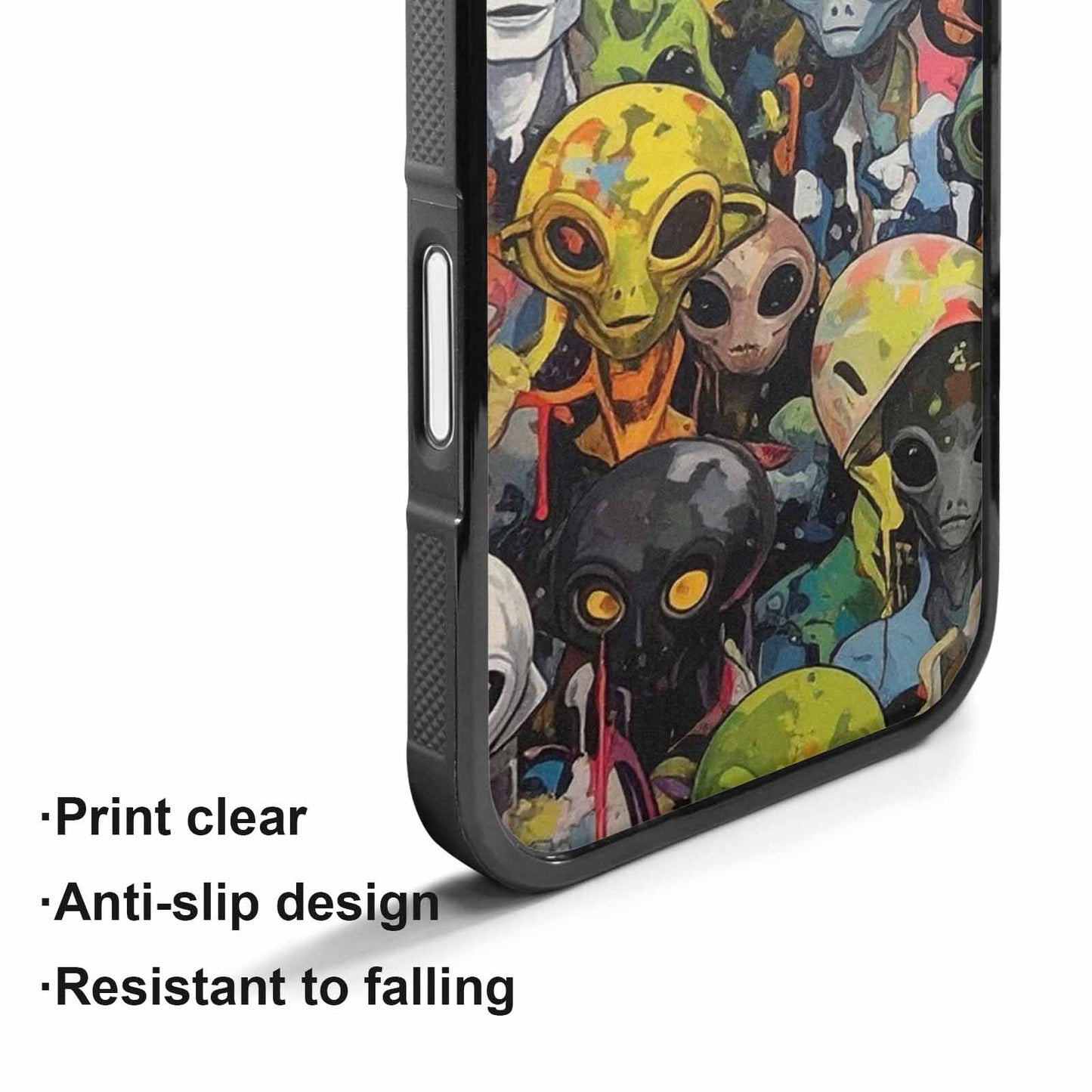 iPhone 17 Case — Aliens Camo Aliens Alien Scifi, Unique Phone Case Design