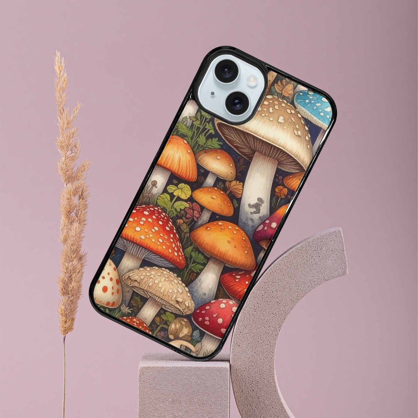 iPhone 15 Plus Case — Mushrooms General Mushrooms Pa, Original Design Phone Case