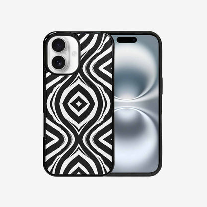 iPhone 16 Case — Classic Zebra Print Custom, Unique Phone Case Design