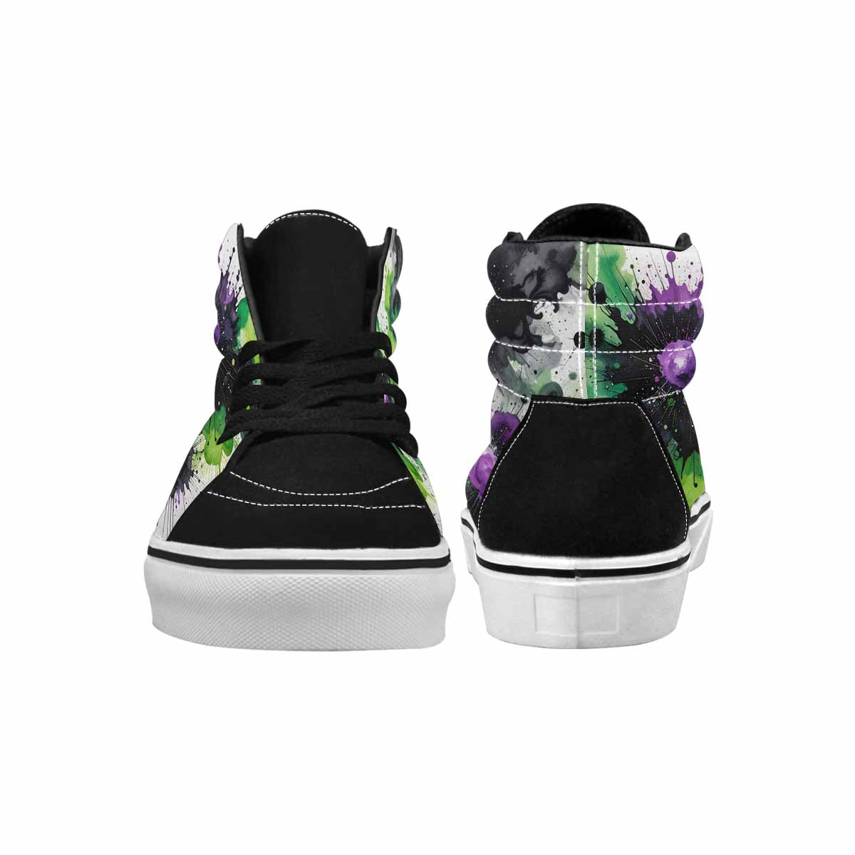 MEN'S Galaxy Nebula High Top Canvas Neon Fantasy Shoes