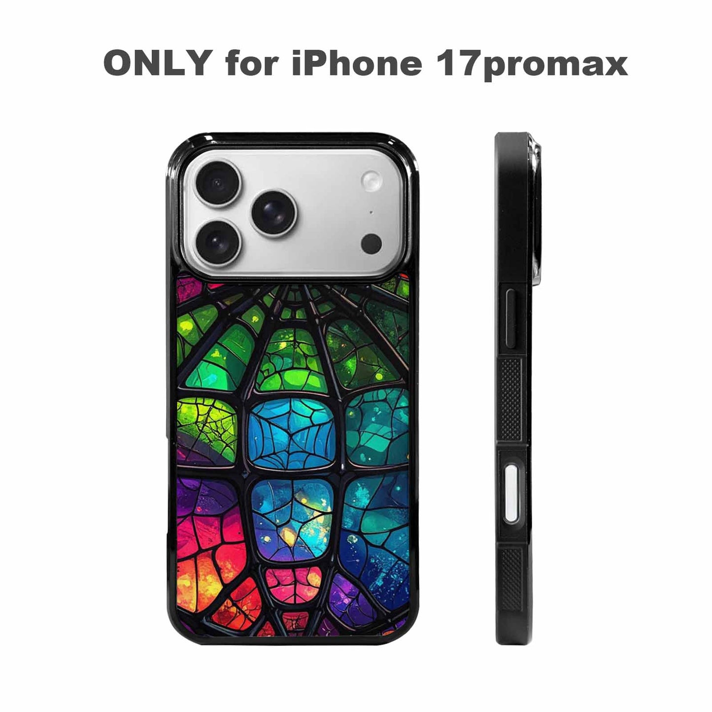 iPhone 17 Pro Max Case — Neon Camo Spider Camo, Custom Made Phone Cover
