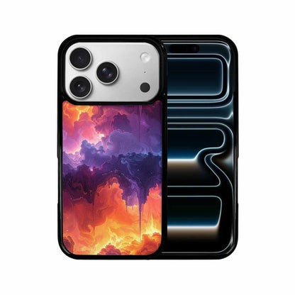 iPhone 17 Pro Case — Seamless Tileable Pattern Of Overlapping Galaxy, Custom Designed Case Cover