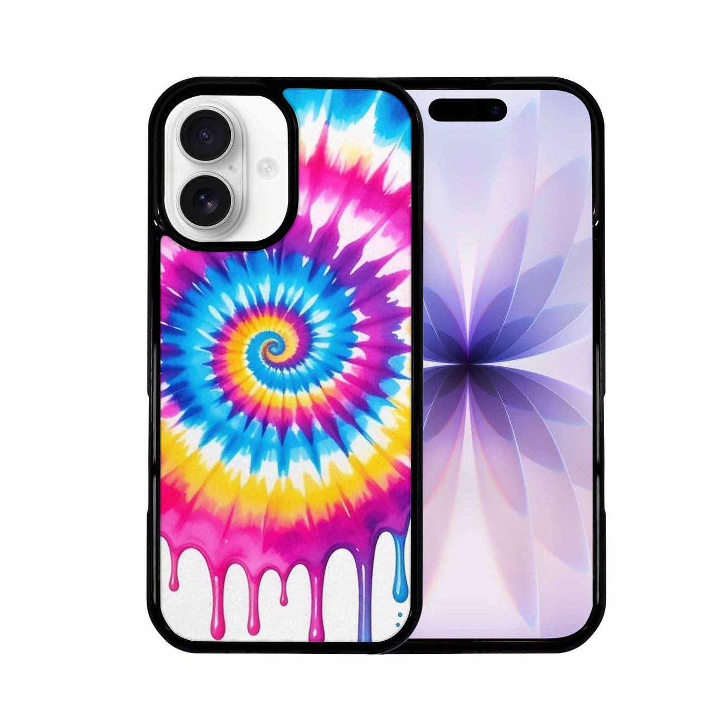 iPhone 17 Case — Tie Dye Drip Tie Dye, Customized Protective Case