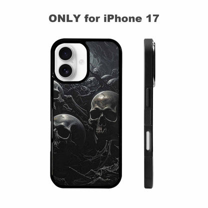 iPhone 17 Case — Skull Dark Art Gothic Print Gothic, Custom Phone Case