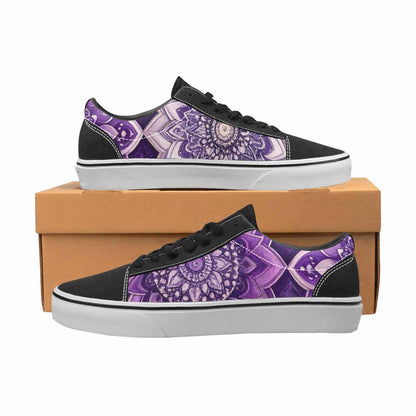 WOMEN'S Mandala Canvas Lace-Up Y2K Custom Sneakers