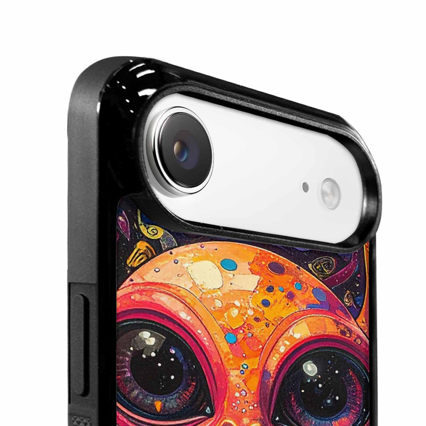 iPhone 17 Air Case — Cartoon Alien Characters Alien Scifi, Custom Art Phone Cover