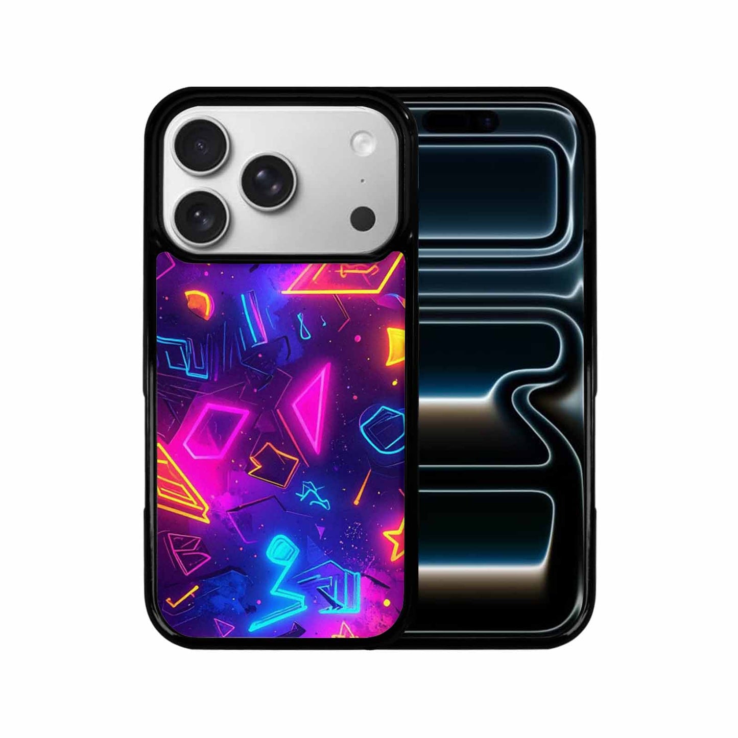 iPhone 17 Pro Case — Retro Motif Retro Motifs Qad Retro, Original Design Phone Case