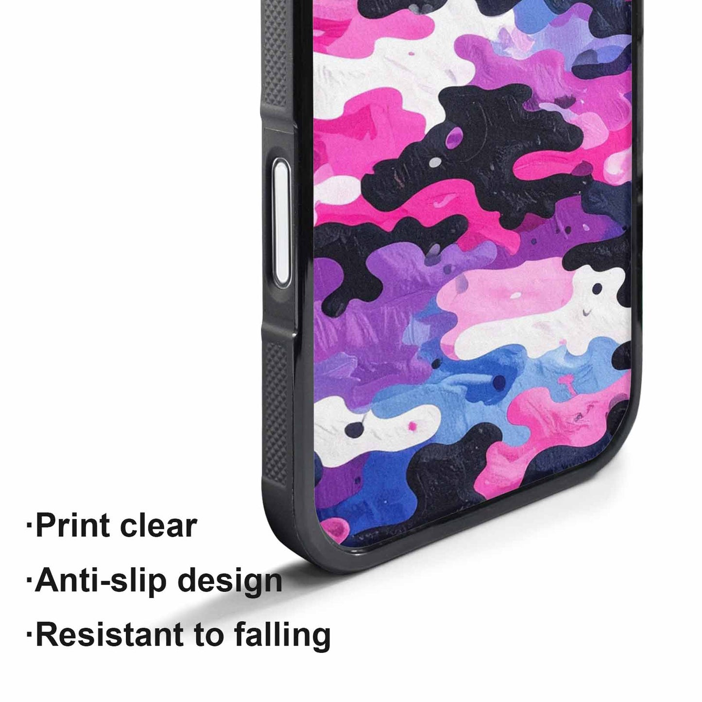 iPhone 17 Pro Max Case — Vivid Camo Genderfluid Camo, Personalized Phone Case