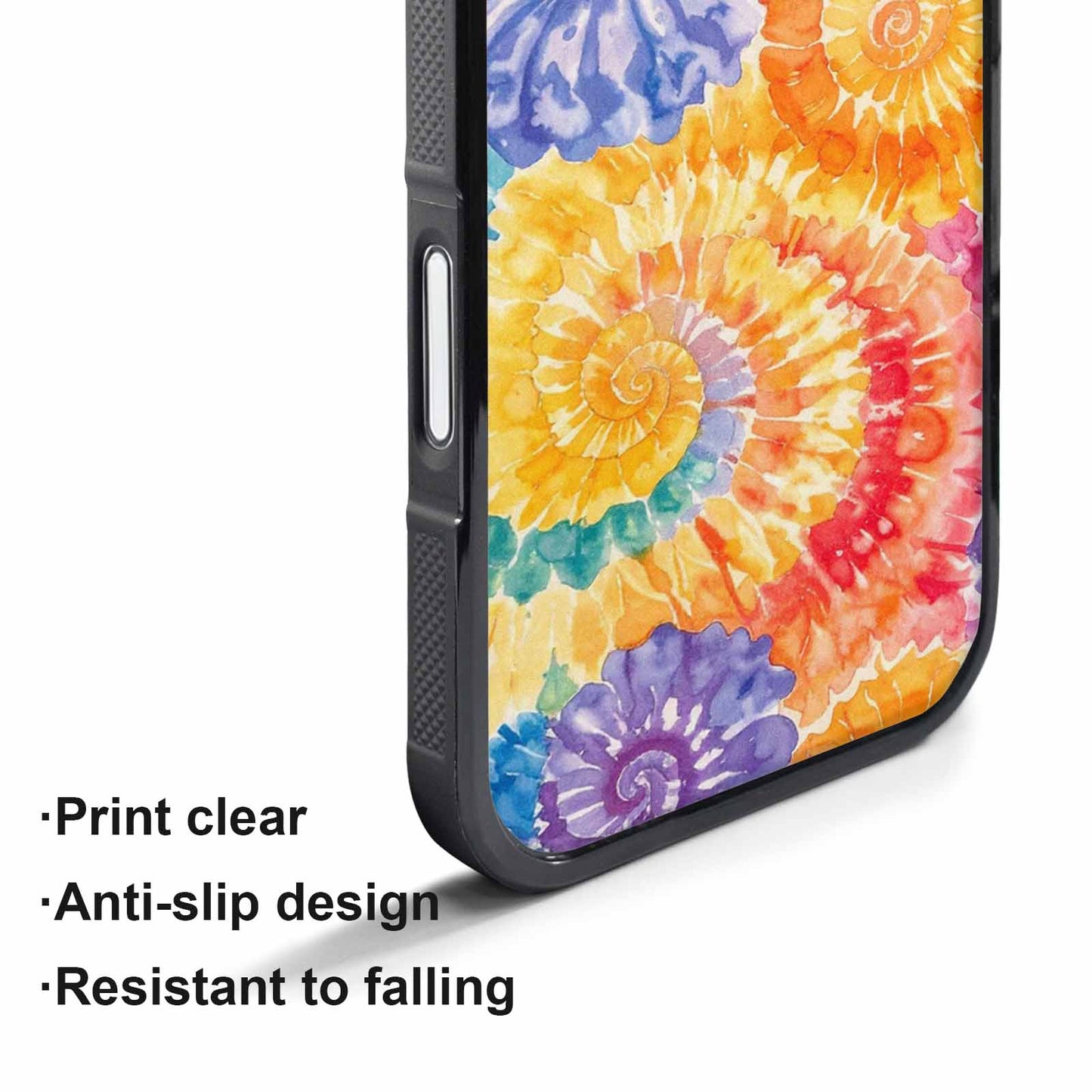 iPhone 17 Pro Max Case — Small Tie Dye Swirl Tie Dye, Custom Phone Case