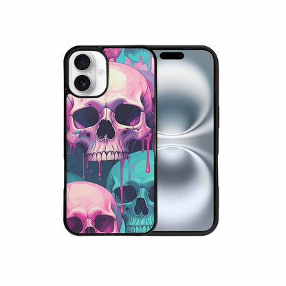 iPhone 16 Plus Case — Thousands Of Skulls Custom, Unique Phone Case Design