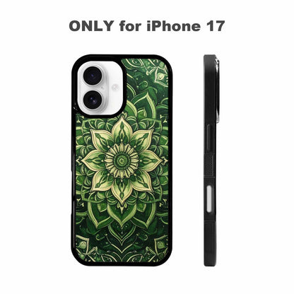 iPhone 17 Case — Small Mandala Pattern, Randomly Floral, Original Design Phone Case