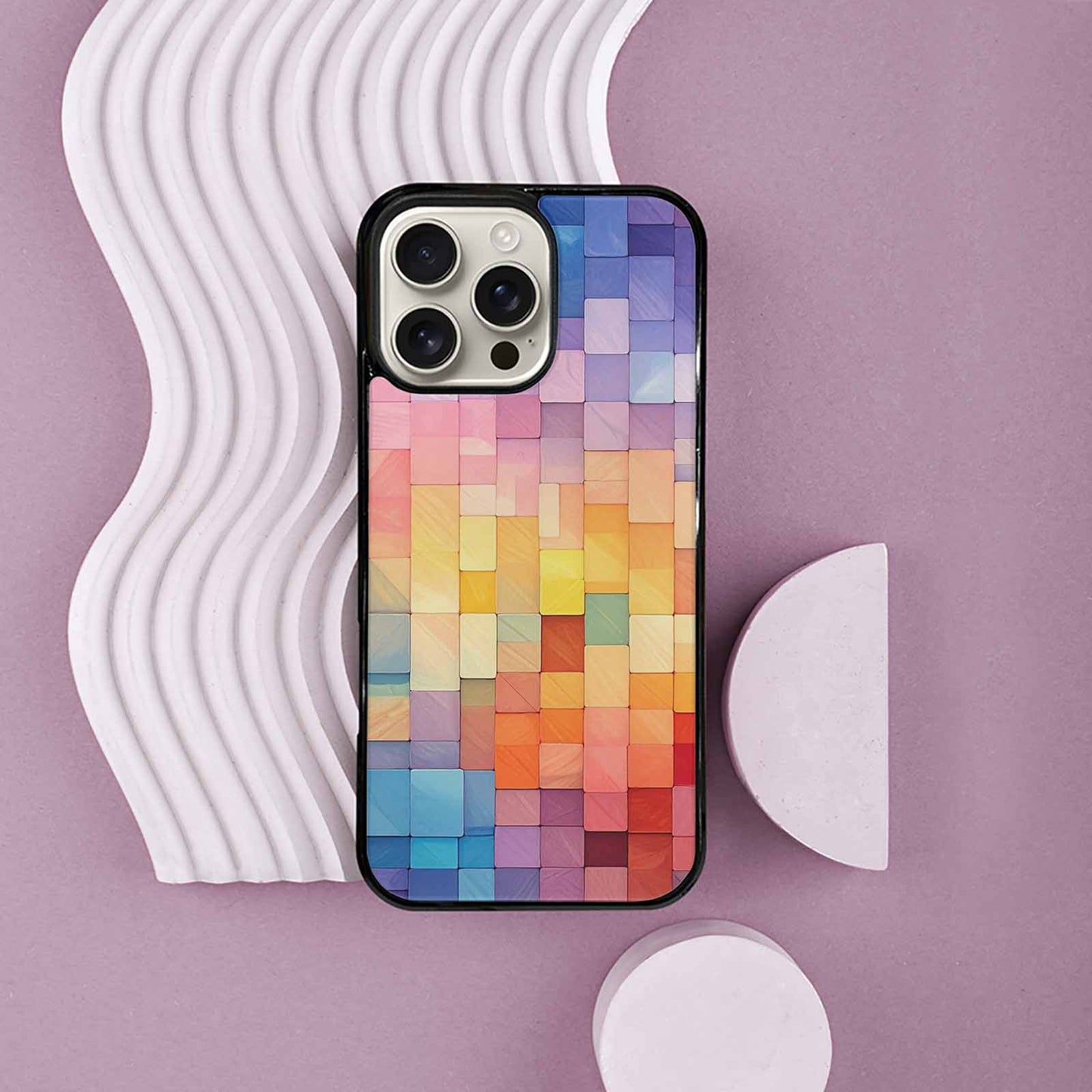 iPhone 16 Pro Max Case — Color Gradient Fade Pattern Hundreds Of, Custom Phone Case
