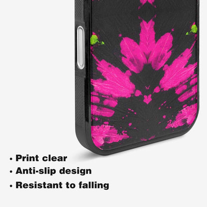 iPhone 16 Plus Case — Acid Wash Tie Dye Pattern High, Customized Protective Case