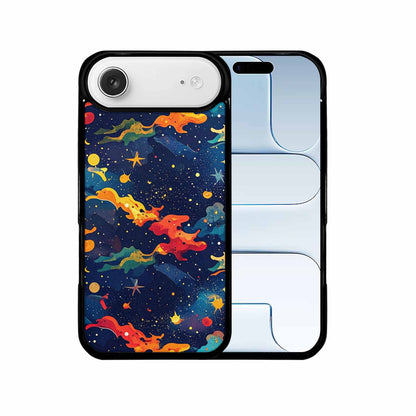 iPhone 17 Air Case — Cosmic Camo Harmony Galaxy Space, Personalized Phone Case