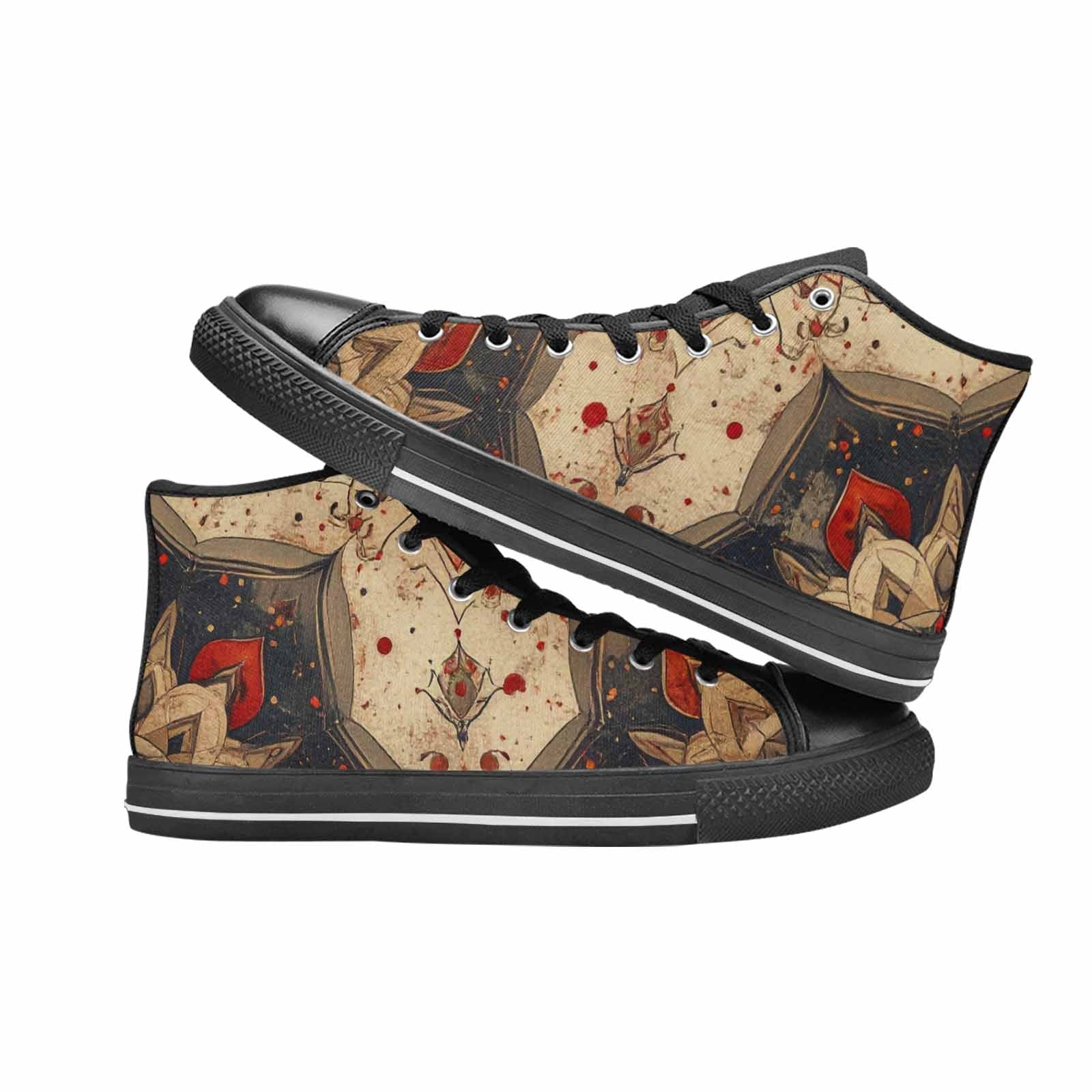 WOMEN'S Mandala High Top Canvas Dreamcore Shoes