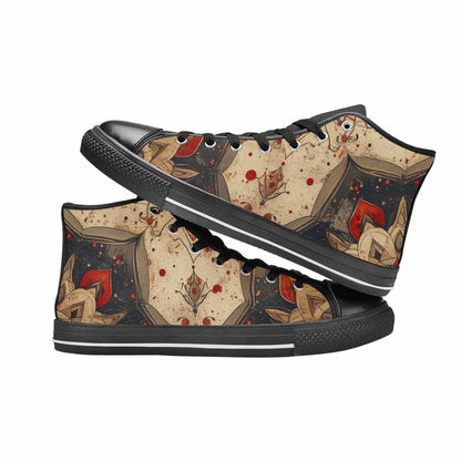 WOMEN'S Mandala High Top Canvas Dreamcore Shoes