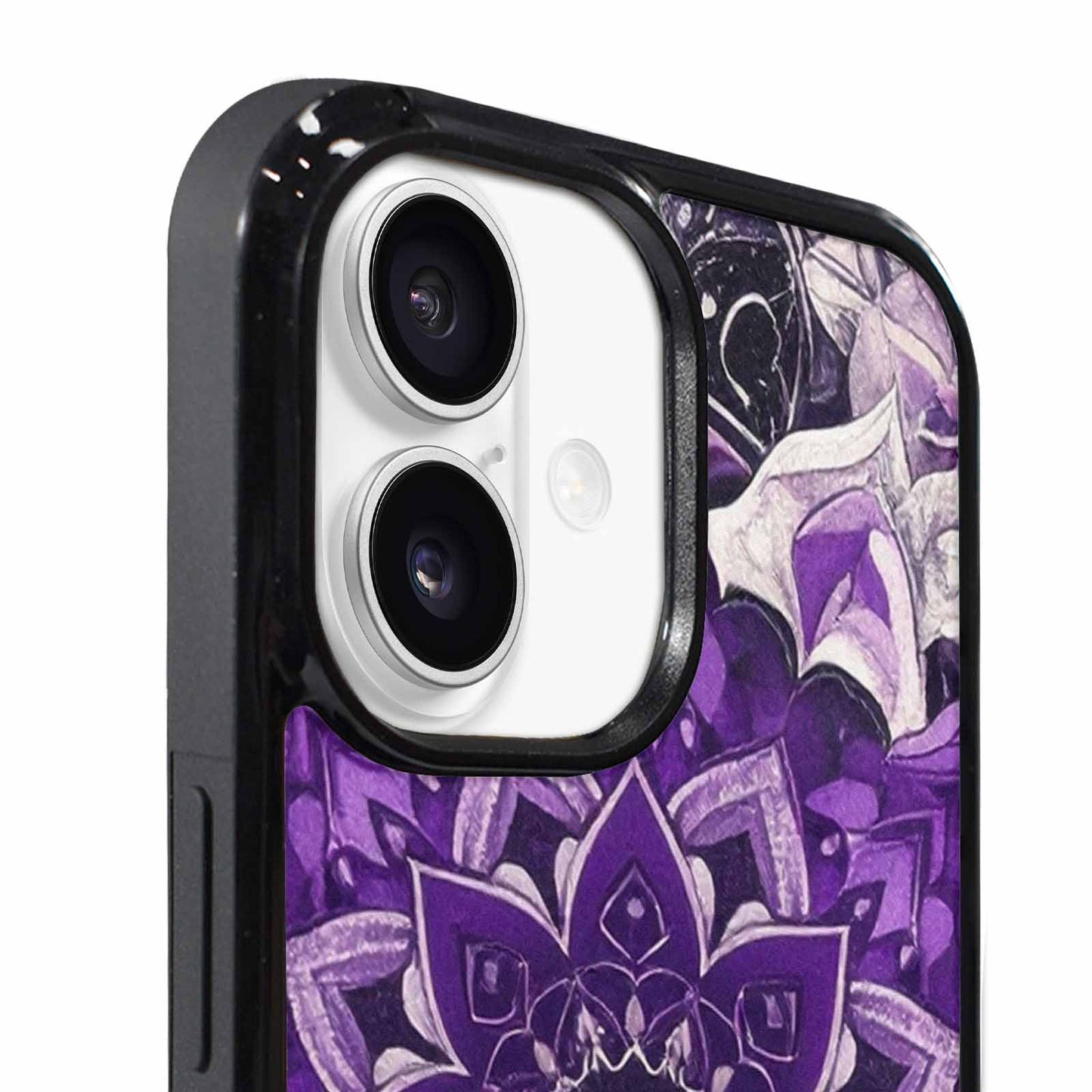 iPhone 17 Case — Small Mandala Pattern, Randomly Floral, Custom Print Case Cover