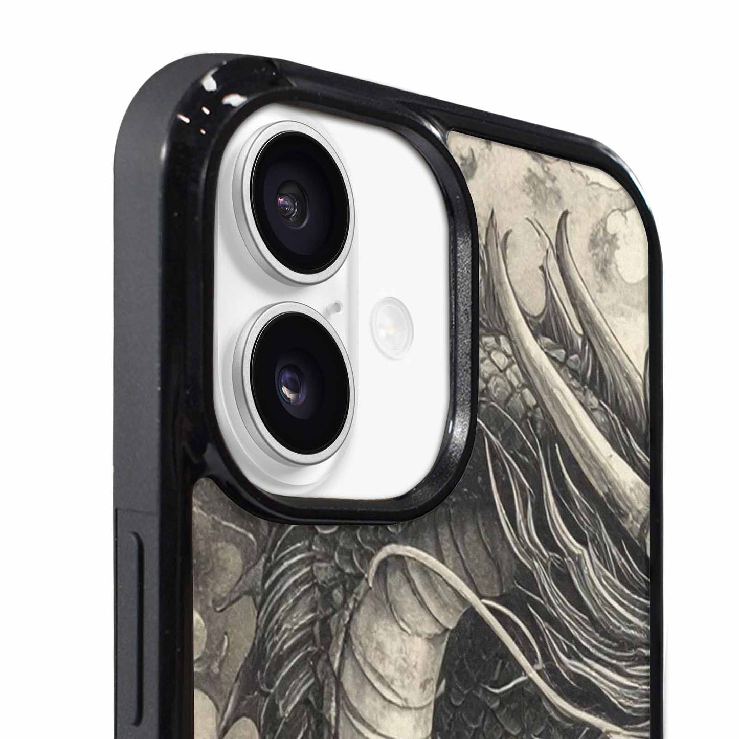iPhone 17 Case — Retro Dragons Flame Retro Vintage, Original Design Phone Case