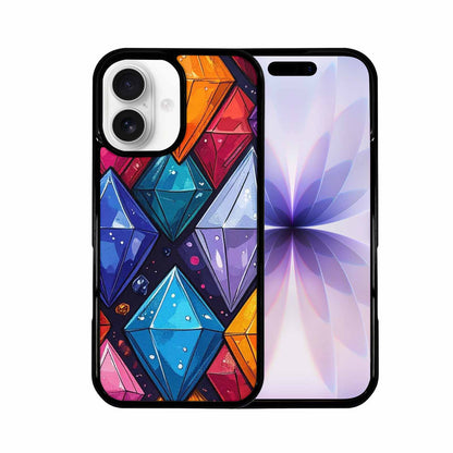 iPhone 17 Case — Vintage Summer Diamond Retro Vintage, Customized Protective Case