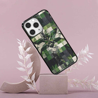 iPhone 15 Pro Max Case — Aromantic Flag Color Theme Small Rainbow, Unique Phone Case Design