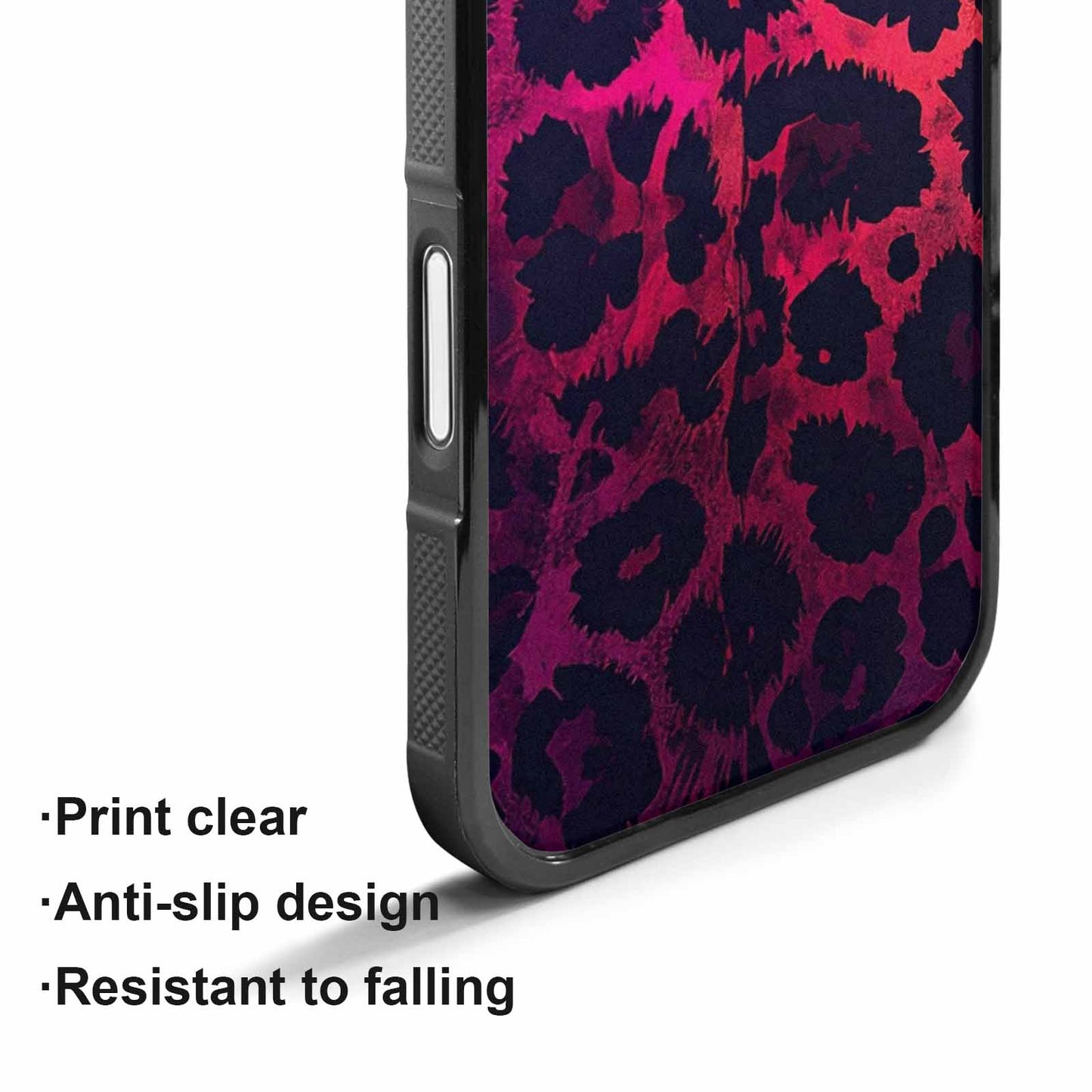iPhone 17 Case — Leopard Print Dark Seamless Animal Print, Custom Art Phone Cover