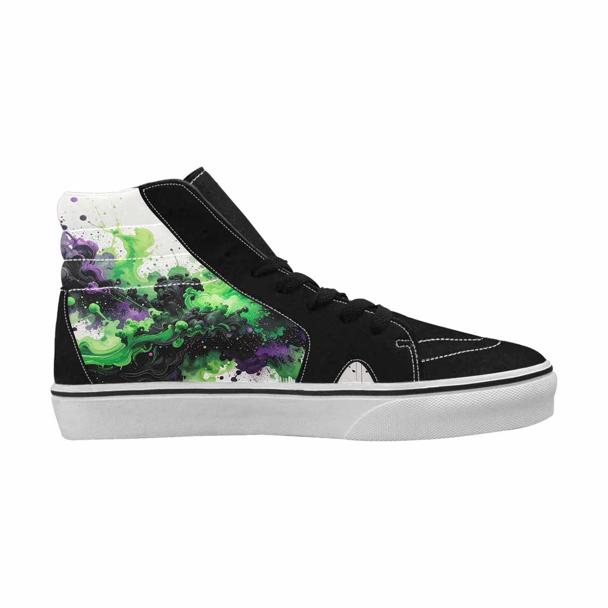 MEN'S Galaxy Nebula High Top Canvas Y2K Custom Shoes