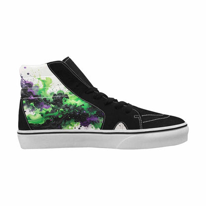 MEN'S Galaxy Nebula High Top Canvas Y2K Custom Shoes